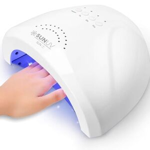 SUNUV White LED UV Nail Lamp for Gel Curing